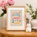 Cross-Stitch Pattern &ndash; "Mother &ndash; My Whole World" OBP-010 OBP-010 photo 2
