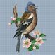 Cross-Stitch Pattern &ndash; "Chaffinch on a blooming branch" WLP-047 WLP-047 photo 5