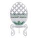 Bead Embroidery Kit (Plastic Base) &ndash; &ldquo;Easter Egg On Stand&rdquo; FLPL-109 FLPL-109 photo 3