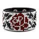 Faux Leather Bead Embroidery Kit &ndash; &ldquo;Bracelet&rdquo; (4 &times; 22 cm) FLBB-102 Black FLBB-102 photo 3