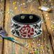 Faux Leather Bead Embroidery Kit &ndash; &ldquo;Bracelet&rdquo; (4 &times; 22 cm) FLBB-102 Black FLBB-102 photo 1