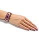 Faux Leather Bead Embroidery Kit &ndash; &ldquo;Bracelet&rdquo; (3 &times; 22 cm) FLBB-017 Black FLBB-017 photo 5