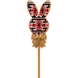 Wooden Bead Embroidery Topper &ndash; &ldquo;Bunny&rdquo; FLK-184 FLK-184 photo 2