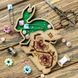 Wooden Bead Embroidery Kit &ndash; &ldquo;Box-Chick&rdquo; (Double-Sided) FLK-416 FLK-416 photo 1