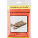 Wooden Bead Embroidery Kit &ndash; &ldquo;Sled Ornament &ndash; Cream and Brown Pattern&rdquo; FLK-466 FLK-466 photo 5