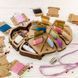 Bobbin Organizer Box &ndash; &ldquo;Light Monstera Leaf&rdquo; + 21 bobbins FLZB(N)-045 FLZB(N)-045 photo 1