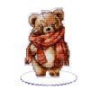 Plastic Cross-Stitch Kit &ndash; "Teddy Bear" FLX-002 FLX-002 photo 6