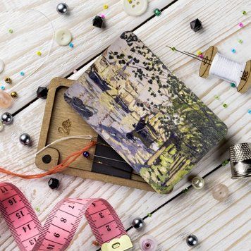 Magnetic Needle Case Rectangular &ndash; &ldquo;Seine in Rouen&rdquo; FLZB(N)-081
