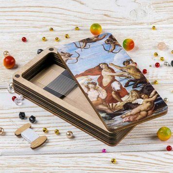 Magnetic Needle Case Large &ndash; &ldquo;The Triumph of Galatea&rdquo; FLZB(N)-130