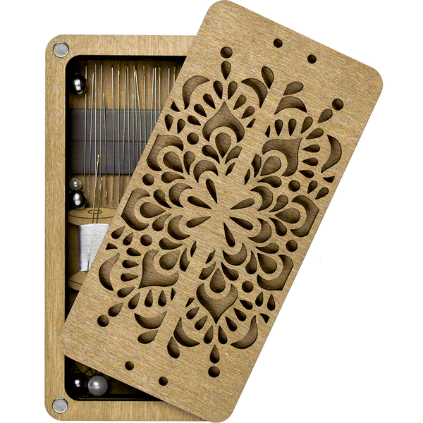 Magnetic Needle Case Large &ndash; &ldquo;Lace&rdquo; FLZB(N)-008