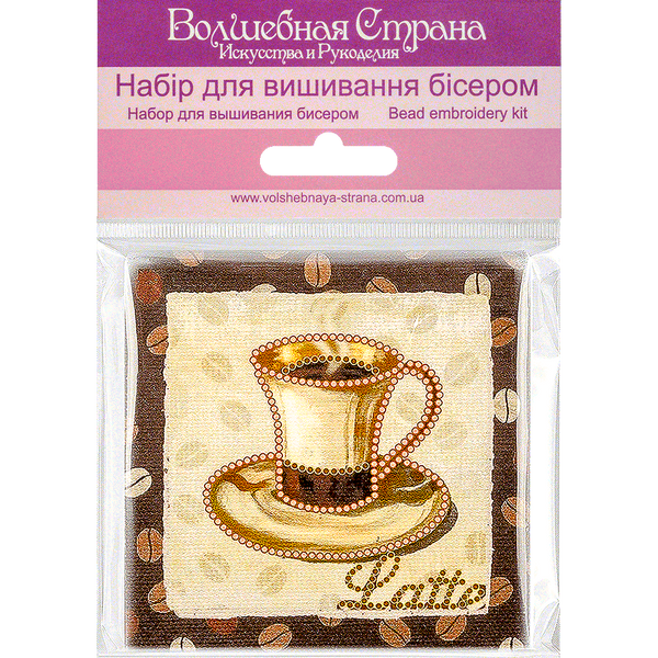 Bead embroidery magnet FLA-070