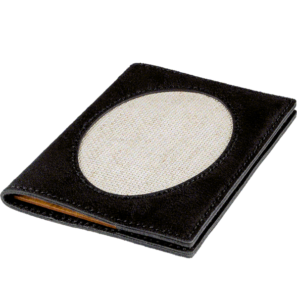 Faux Leather Cross-Stitch Kit &ndash; &ldquo;Passport Cover&rdquo; FLHL-052 Black