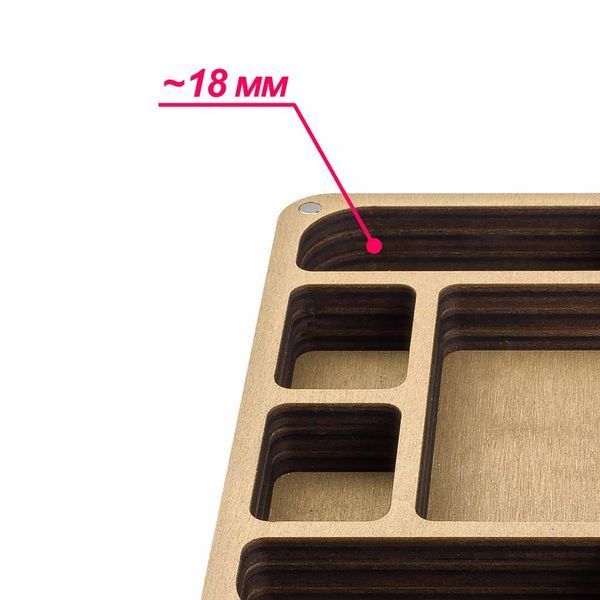 Modular Organizer Box &ndash; &ldquo;Organizer Base&rdquo; FLDD-004/4N