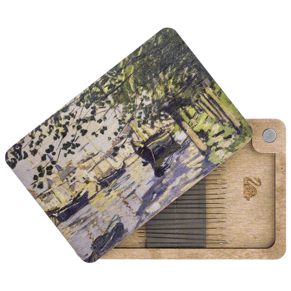Magnetic Needle Case Rectangular &ndash; &ldquo;Seine in Rouen&rdquo; FLZB(N)-081