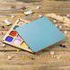 Bead Organizer With Wooden Lid &ndash; &ldquo;Turquoise, Square&rdquo; FLZB-259 FLZB-259 photo 1