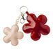 Faux Leather Bead Embroidery Kit &ndash; &ldquo;Bag Charm Spring Flowers&rdquo; FLBB-178 FLBB-178 photo 4