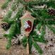 Wooden Bead Embroidery Kit &ndash; &ldquo;Christmas Ornament &ndash; Lantern With Santa Claus&rdquo; FLK-452 FLK-452 photo 1
