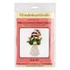Wooden Bead Embroidery Kit &ndash; &ldquo;Christmas Ornament &ndash; Gnome in Red Hat&rdquo; FLK-497 FLK-497 photo 5