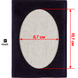 Faux Leather Cross-Stitch Kit &ndash; &ldquo;Passport Cover&rdquo; FLHL-052 Black FLHL-052 photo 4