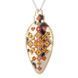 Faux Leather Cross-Stitch Kit &ndash; &ldquo;Icicle Christmas Ornament&rdquo; (Double-Sided) FLHL-073 Rose Gold FLHL-073 photo 5