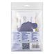 Plastic Cross-Stitch Kit &ndash; "Christmas Ornament &ndash; Snake In Hat" FLX-007 FLX-007 photo 6