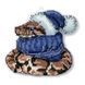 Plastic Cross-Stitch Kit &ndash; "Christmas Ornament &ndash; Snake In Hat" FLX-007 FLX-007 photo 3