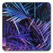 Bead Organizer With Wooden Lid &ndash; &ldquo;Neon Leaves, Square&rdquo; FLZB-226 FLZB-226 photo 2