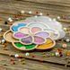 Bead Organizer Box &ndash; &ldquo;Sunflower Bloom&rdquo;, With Clear Lid FLZB-186 FLZB-186 photo 1