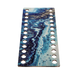 Floss Organizer &ndash; &ldquo;Blue & Gold Abstraction, Narrow Rectangular&rdquo; FLZ(P)-054 FLZ(P)-054 photo 3