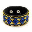 Faux Leather Bead Embroidery Kit &ndash; &ldquo;Bracelet&rdquo; (3 &times; 22 cm) FLBB-004 Black FLBB-004 photo 7