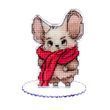 Plastic Cross-Stitch Kit &ndash; "Mouse" FLX-003 FLX-003 photo 6