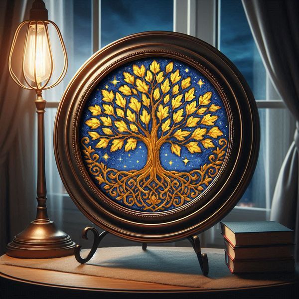 Cross-Stitch Pattern &ndash; "World tree" WLP-063