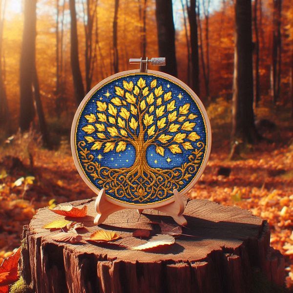 Cross-Stitch Pattern &ndash; "World tree" WLP-063
