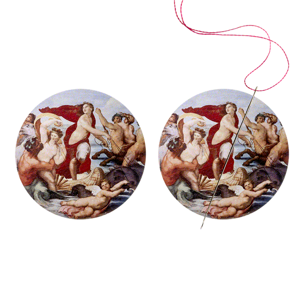 Needle Minder &ndash; &ldquo;Wooden, Double-Sided&rdquo; FLMH-071(W)