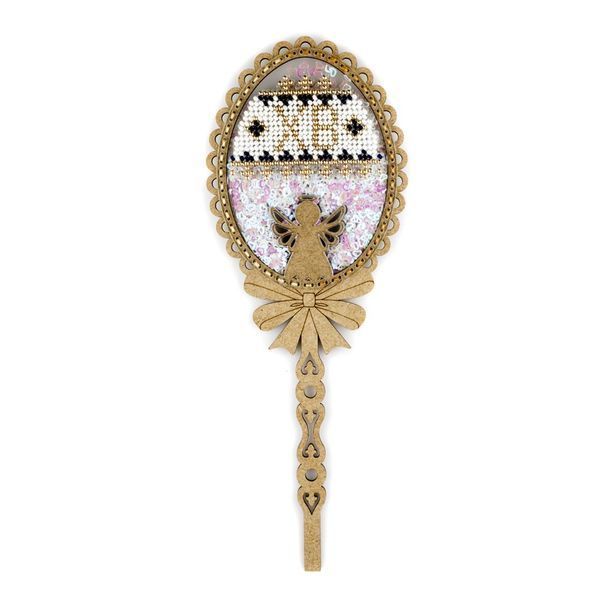 Bead Embroidery Kit (Plastic Base) &ndash; &ldquo;Topper Easter Dawn&rdquo; (Double-Sided) FLPL-080