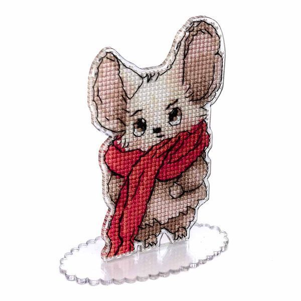 Plastic Cross-Stitch Kit &ndash; "Mouse" FLX-003