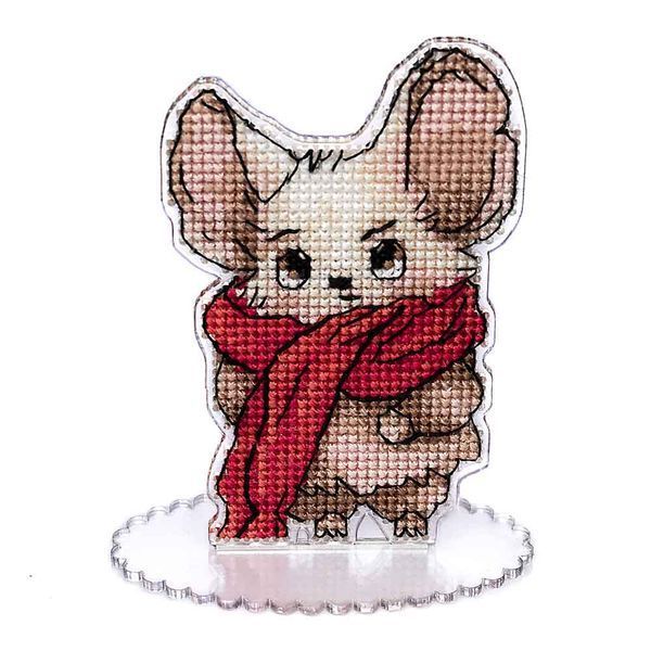 Plastic Cross-Stitch Kit &ndash; "Mouse" FLX-003