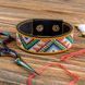 Faux Leather Cross-Stitch Kit &ndash; &ldquo;Bracelet&rdquo; (2.2 &times; 22 cm) FLHL-031 Black FLHL-031 photo 1