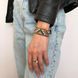 Faux Leather Cross-Stitch Kit &ndash; &ldquo;Bracelet&rdquo; (2.2 &times; 22 cm) FLHL-031 Black FLHL-031 photo 7