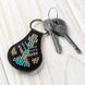 Faux Leather Bead Embroidery Kit &ndash; &ldquo;Keychain&rdquo; FLBB-089 Black FLBB-089 photo 1