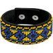 Faux Leather Bead Embroidery Kit &ndash; &ldquo;Bracelet&rdquo; (3 &times; 22 cm) FLBB-004 Black FLBB-004 photo 3