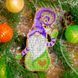 Wooden Bead Embroidery Kit &ndash; &ldquo;Christmas Ornament &ndash; Fairy Gnome&rdquo; FLK-498 FLK-498 photo 1