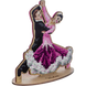 Wooden Cross-Stitch Kit &ndash; &ldquo;Waltz Dancers&rdquo; FLW-025 FLW-025 photo 3