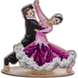 Wooden Cross-Stitch Kit &ndash; &ldquo;Waltz Dancers&rdquo; FLW-025 FLW-025 photo 2