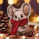 Plastic Cross-Stitch Kit &ndash; "Mouse" FLX-003 FLX-003 photo 1