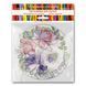 Floss Organizer &ndash; &ldquo;Watercolor Flowers, Round&rdquo; FLZ(P)-089 FLZ(P)-089 photo 5