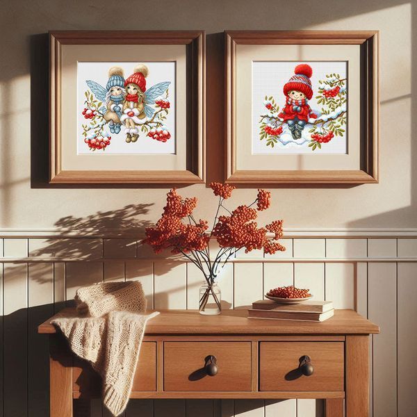 Cross-Stitch Pattern &ndash; "Rowan Christmas" WLP-015