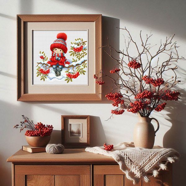 Cross-Stitch Pattern &ndash; "Rowan Christmas" WLP-015