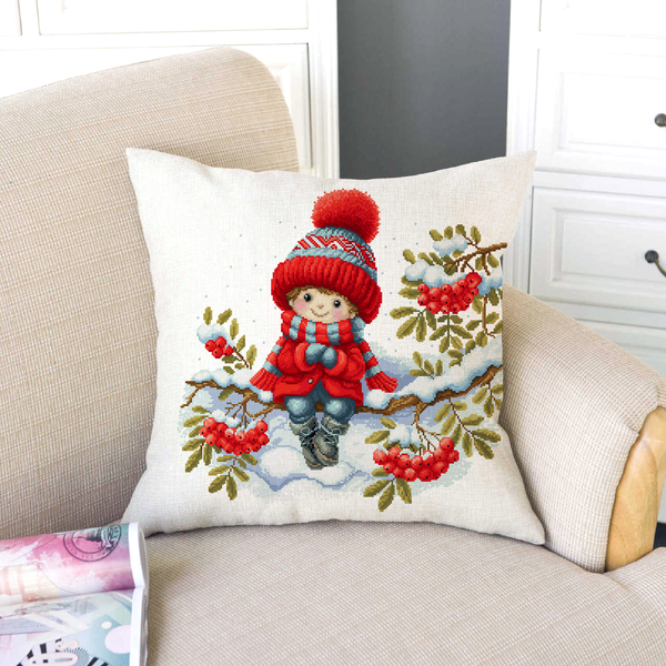 Cross-Stitch Pattern &ndash; "Rowan Christmas" WLP-015