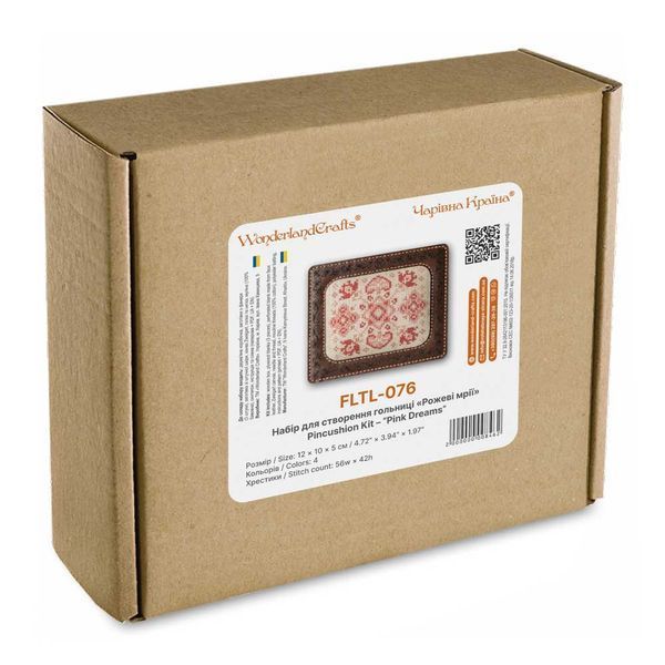 Pincushion Kit &ndash; &ldquo;Pink Dreams&rdquo; FLTL-076